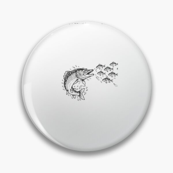 Item preview, The hungry pike designed and sold by Hookset-Apparel.