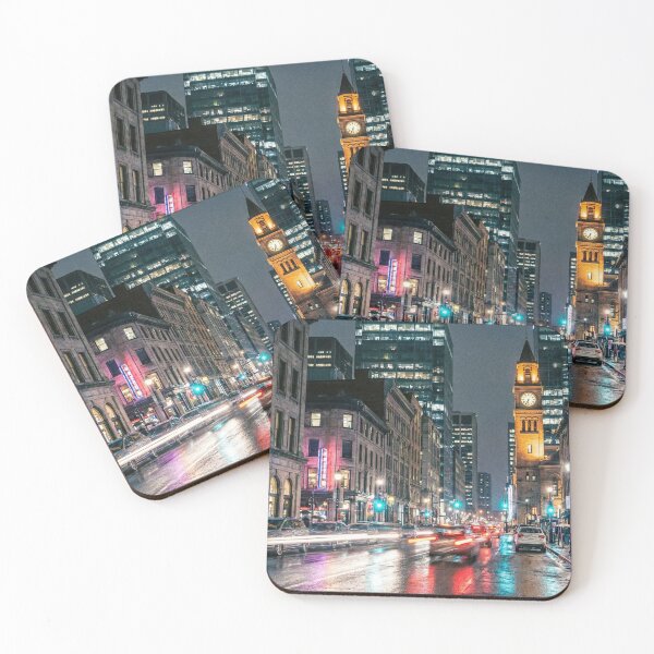 Item preview, Rainy Neon City Night - Cinematic Urban Photography & Reflections designed and sold by TheodoreZingal.
