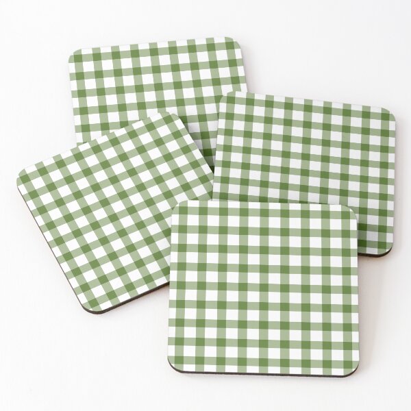 Item preview, Forest Green Gingham Check designed and sold by Zaya_art.