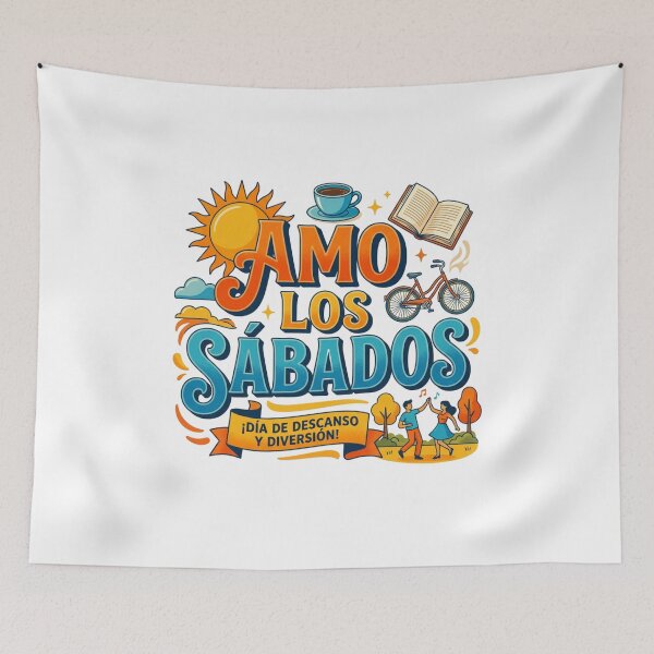 Item preview, amo los sabados t-shirt designed and sold by Shirtmart1.