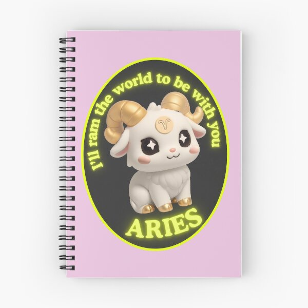 Item preview, The Zodies Aries Ram Neon Badge designed and sold by stickeeyard.