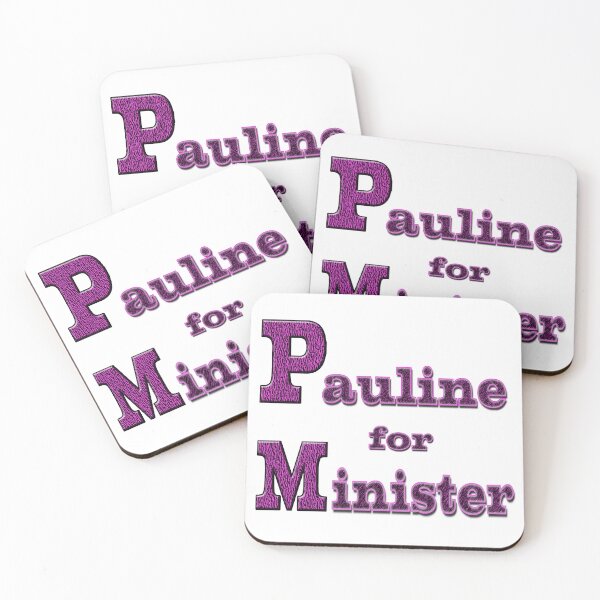 Item preview, Pauline Hanson for PM, Prime Minister of Australia designed and sold by Huskyyy Designs.