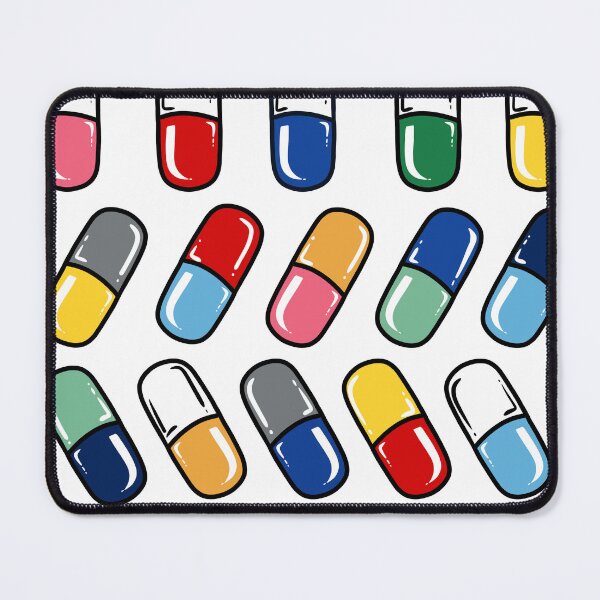 Item preview, Happy Pills: Colorful Aesthetic Medicine Sticker Pack designed and sold by LYAN-STORE.