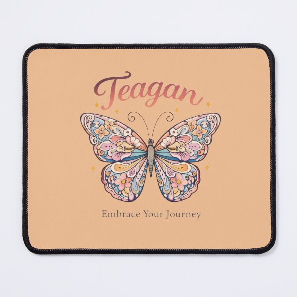Item preview, Teagan butterfly illustration with embrace your journey message designed and sold by Rue Design Company.