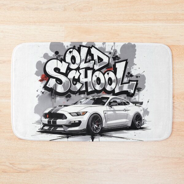 Item preview, Ford Mustang – American Muscle Car Street Art Illustration designed and sold by Salimgor Hangaround Music.