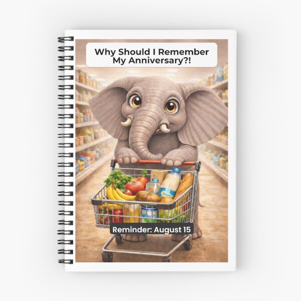 Item preview, Elephant Joke – August 15 designed and sold by ariksworld.