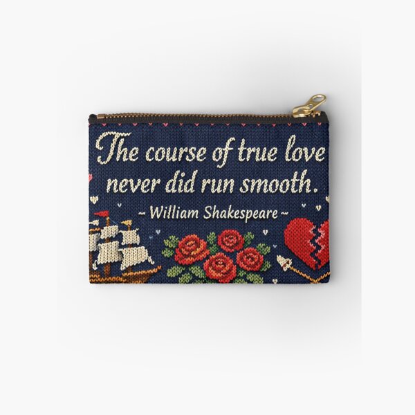 Item preview, Shakespeare's True Love quote in a knitting pattern designed and sold by Mauswohn.