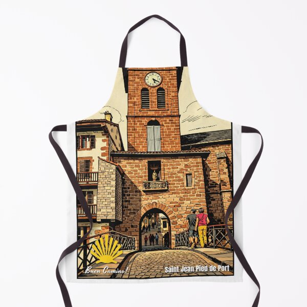 Item preview, Saint Jean Pied de Port - Buen Camino! designed and sold by DeltaBOX.