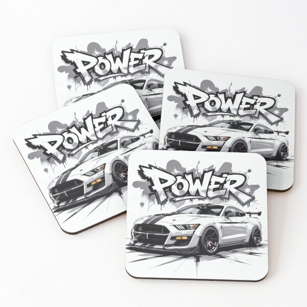 Item preview, Modern Ford Mustang – Street Art Illustration designed and sold by Salimgor Hangaround Music.