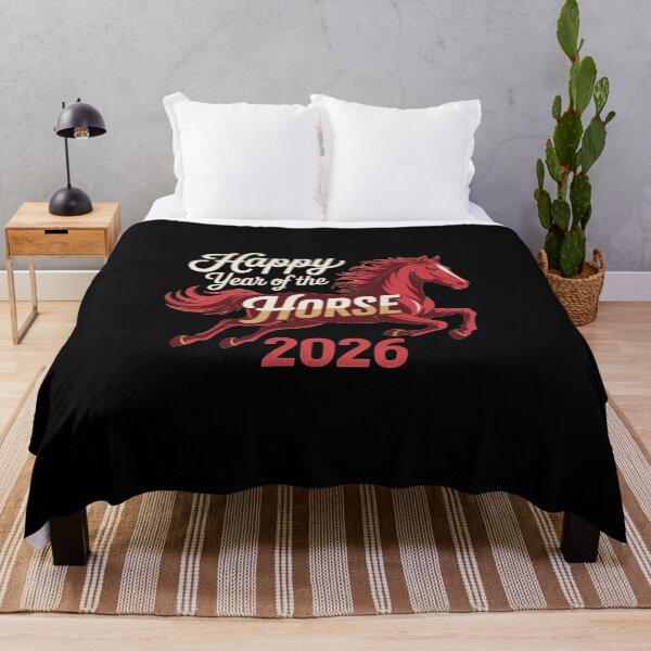 Item preview, Swirling Fire Horse 2026 Zodiac Celebration Art 2 designed and sold by PixelQ.