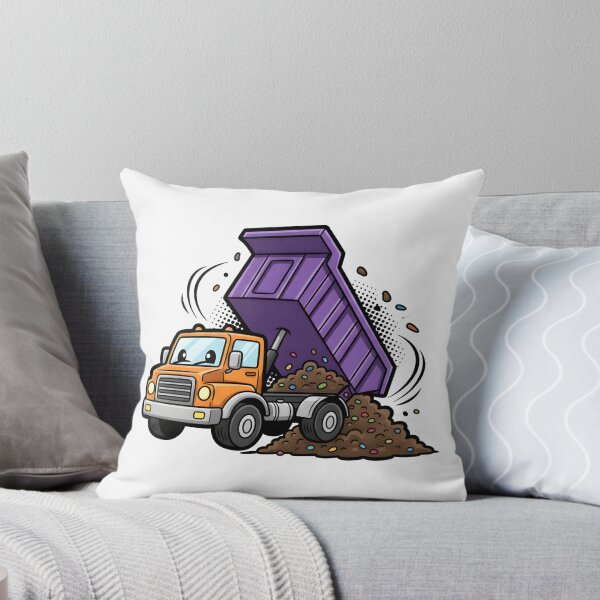 Item preview, Dump Truck Cartoon designed and sold by 4AGift.