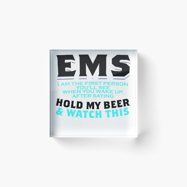 Item preview, EMT EMS Gift for Women Men Funny Great Quote designed and sold by djpraxis.