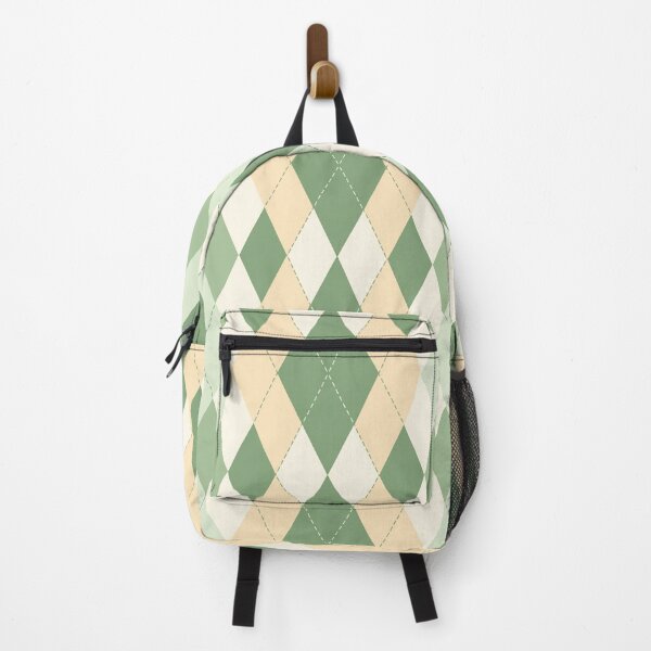 Item preview, Sage Green Pastel Argyle Pattern | Minimalist Scandinavian Preppy Seamless Design designed and sold by Tamas Das.