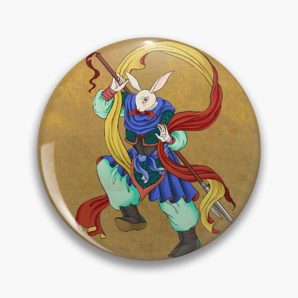 Item preview, The Guardian of Wisdom: General Myo-sin (The Rabbit) designed and sold by QamarART Paintings.