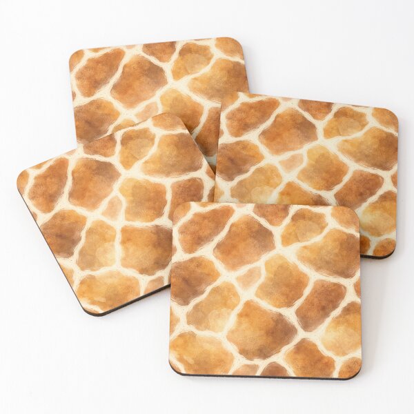 Item preview, Savannah Gold – Giraffe Fur Pattern designed and sold by WildlifeSafari.