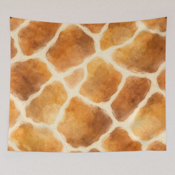 Item preview, Savannah Gold – Giraffe Fur Pattern designed and sold by WildlifeSafari.