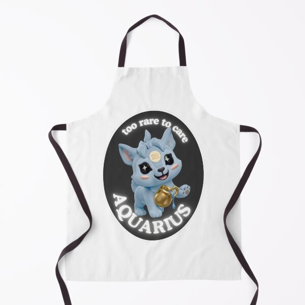 Item preview, The Zodies Aquarius “Too Rare to Care” Badge designed and sold by stickeeyard.