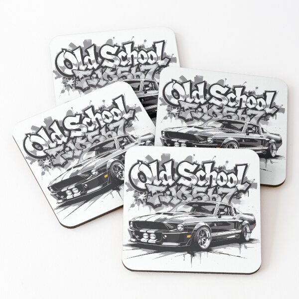 Artikelvorschau, Kopie von Old School Ford Shelby GT 500 – Street Art entworfen und verkauft von Salimgor Hangaround Music.
