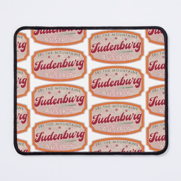 Item preview, Judenburg, Austria, Steiermark, Ski, textured skiing badge designed and sold by Wanderful-roads.