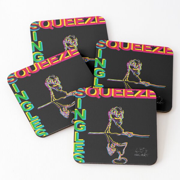 Item preview, Album Music Squeeze Fan Tour Band Vintage Logo designed and sold by LaurineJakubo.