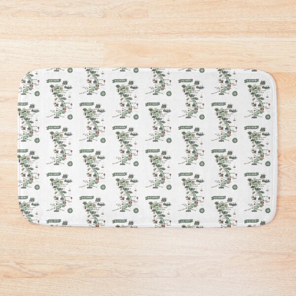 Item preview, Map of Vietnam - Green designed and sold by Those Pencil Shavings.
