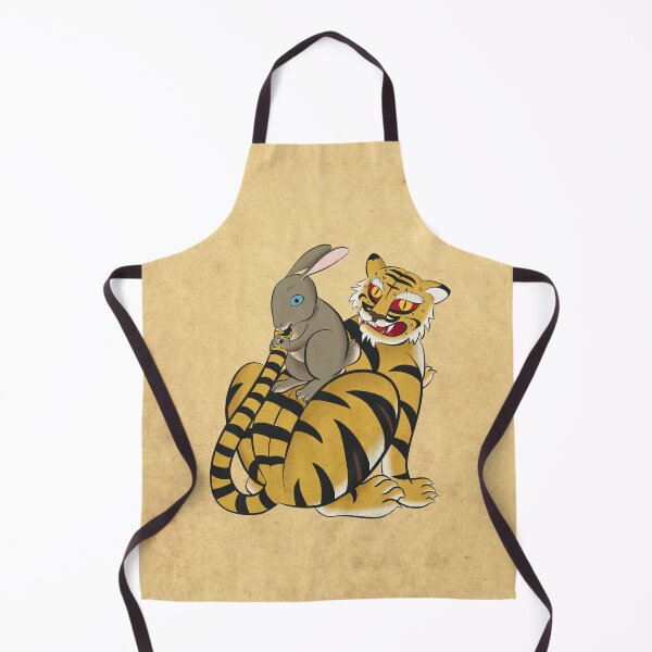 Item preview, Cheeky Revenge: The Rabbit Biting the Tiger's Tail designed and sold by QamarART Paintings.