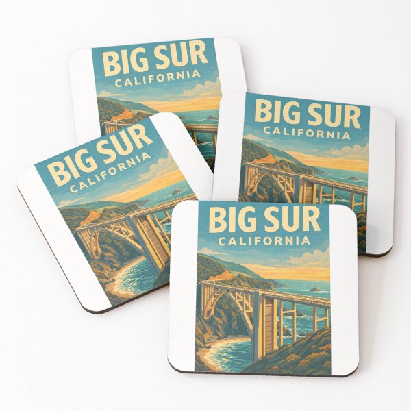 Item preview, Big Sur California Bixby Creek Bridge Pacific Coast Highway Scenic Coastline designed and sold by Places On Earth.