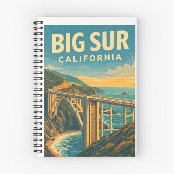 Item preview, Big Sur California Bixby Creek Bridge Pacific Coast Highway Scenic Coastline designed and sold by Places On Earth.