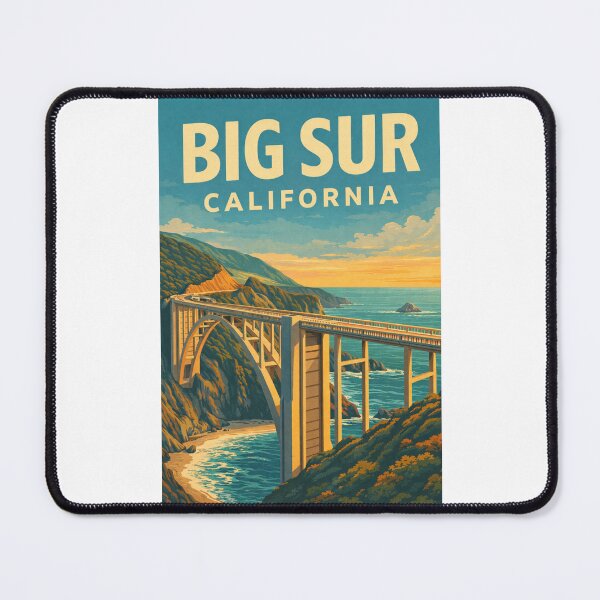 Item preview, Big Sur California Bixby Creek Bridge Pacific Coast Highway Scenic Coastline designed and sold by Places On Earth.