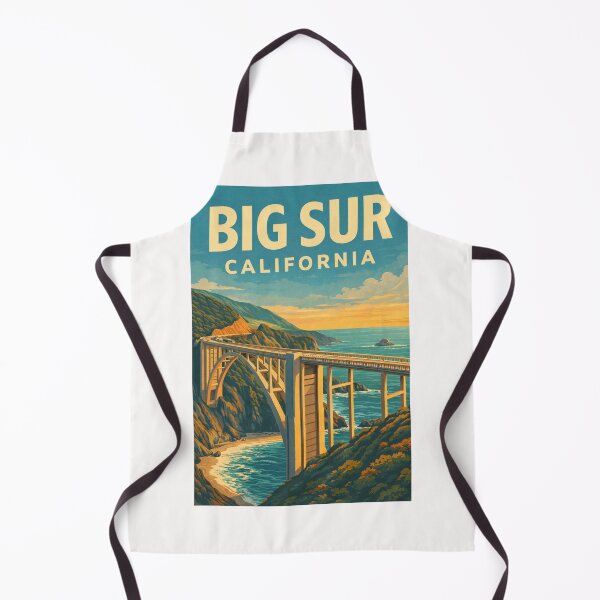 Item preview, Big Sur California Bixby Creek Bridge Pacific Coast Highway Scenic Coastline designed and sold by Places On Earth.