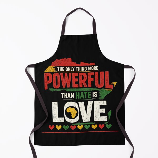 Item preview, Powerful Love Over Hate African American Heritage Graphic designed and sold by axiksa10.