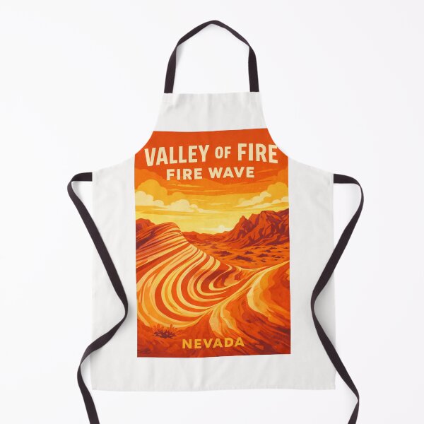 Item preview, Valley of Fire Nevada Fire Wave Aztec Sandstone Formations designed and sold by Places On Earth.