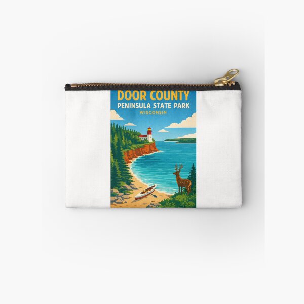 Item preview, Door County Peninsula State Park Wisconsin Lake Michigan Shoreline designed and sold by Places On Earth.