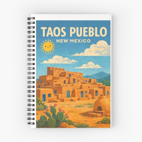 Item preview, Taos Pueblo New Mexico Adobe Architecture Sangre de Cristo Mountains designed and sold by Places On Earth.