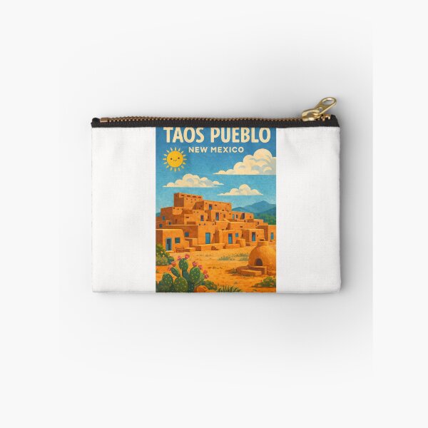 Item preview, Taos Pueblo New Mexico Adobe Architecture Sangre de Cristo Mountains designed and sold by Places On Earth.