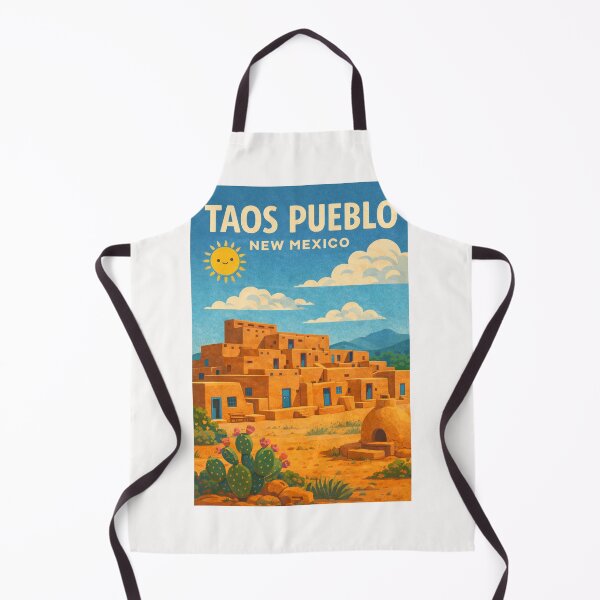 Item preview, Taos Pueblo New Mexico Adobe Architecture Sangre de Cristo Mountains designed and sold by Places On Earth.