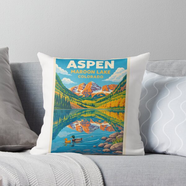 Item preview, Aspen Colorado Maroon Lake Maroon Bells White River National Forest designed and sold by Places On Earth.
