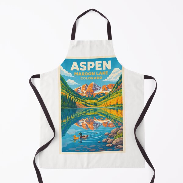 Item preview, Aspen Colorado Maroon Lake Maroon Bells White River National Forest designed and sold by Places On Earth.