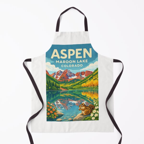 Item preview, Aspen Maroon Lake Colorado Maroon Bells Elk Mountains Reflection designed and sold by Places On Earth.