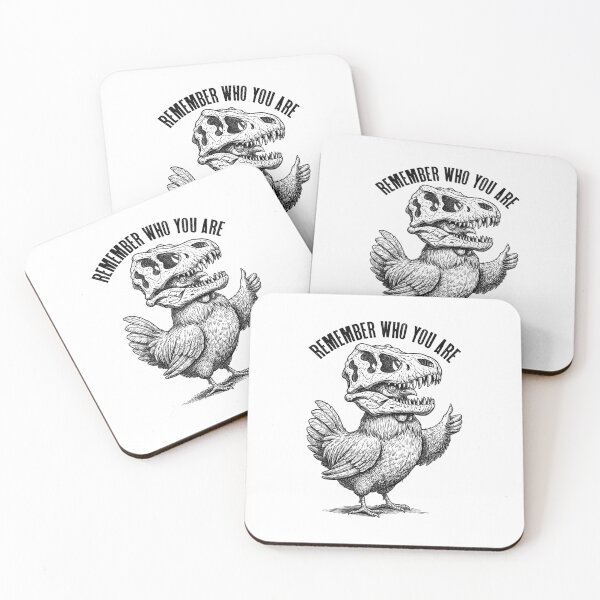 Item preview, Chicken Dinosaur Skull Remember Who You Are Paleontology designed and sold by GrandeDuc.