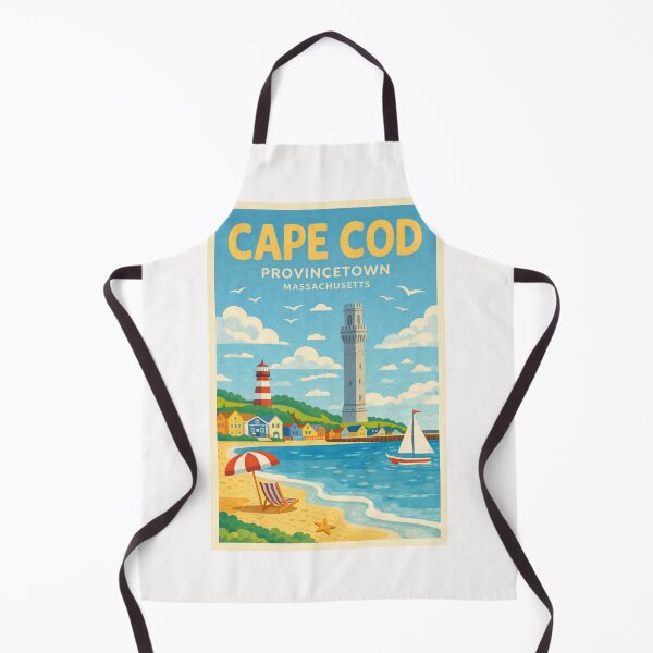 Item preview, Cape Cod Provincetown Massachusetts Pilgrim Monument Coastal New England designed and sold by Places On Earth.