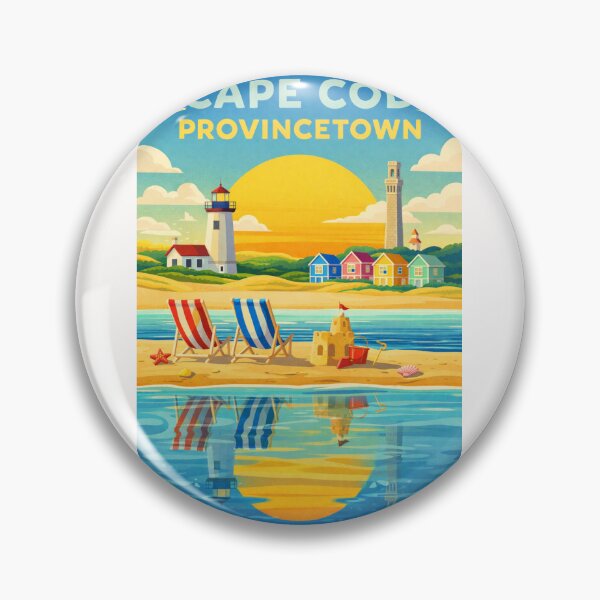Item preview, Cape Cod Provincetown Massachusetts Pilgrim Monument and Cape Cod National Seashore Sunset designed and sold by Places On Earth.