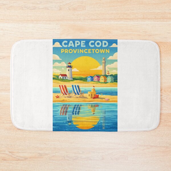 Item preview, Cape Cod Provincetown Massachusetts Pilgrim Monument and Cape Cod National Seashore Sunset designed and sold by Places On Earth.