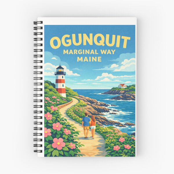 Item preview, Ogunquit Marginal Way en Maine, EE. UU. designed and sold by Places On Earth.