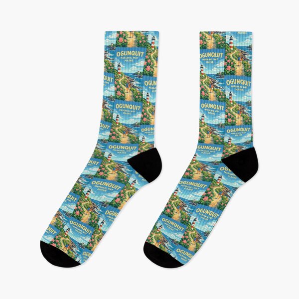 Item preview, Ogunquit Marginal Way in Maine, USA designed and sold by Places On Earth.