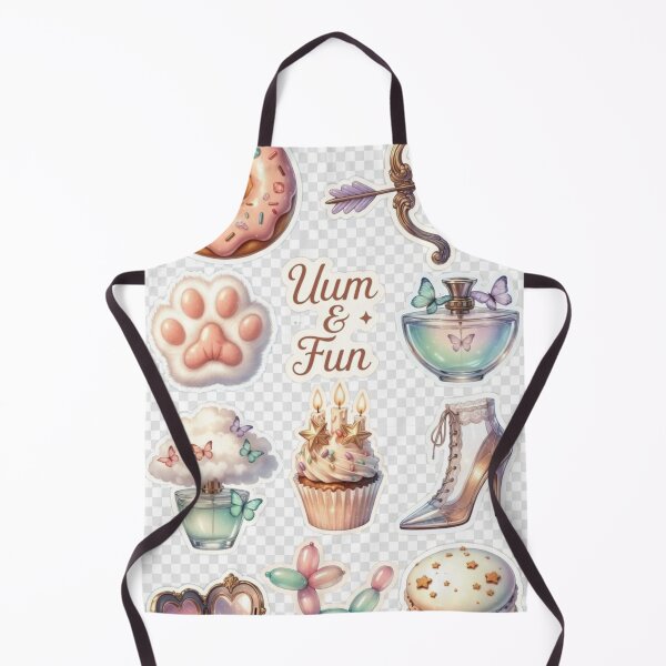 Item preview, Yum & Fun Pastel Glam Sticker Set designed and sold by CoquetteLunaCo.