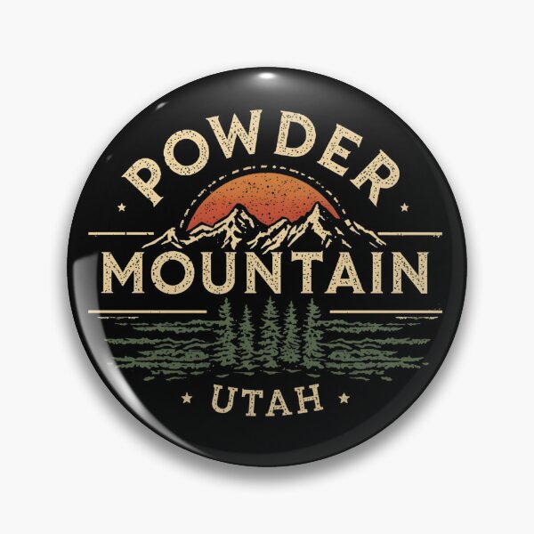 Item preview, Powder Mountain - Utah  designed and sold by GoodOldVintage.