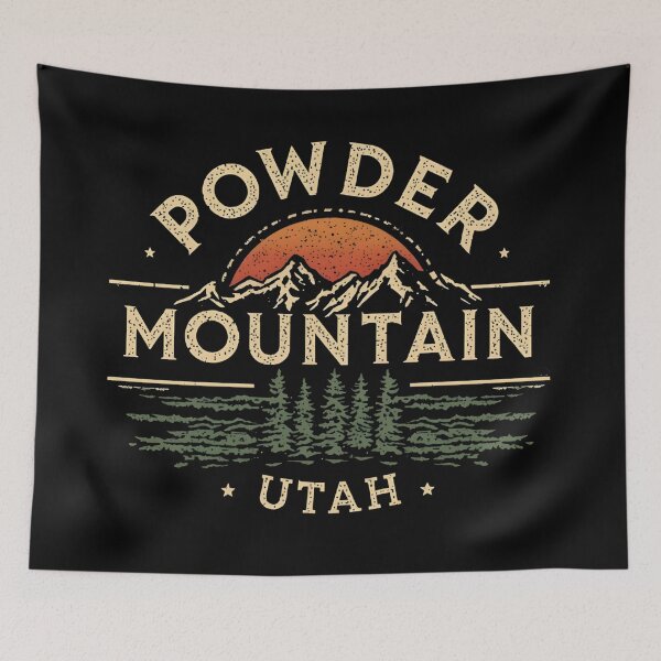 Item preview, Powder Mountain - Utah  designed and sold by GoodOldVintage.