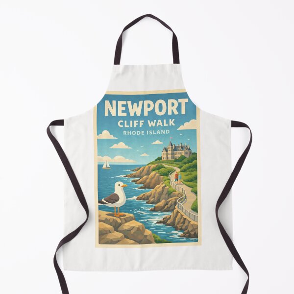Artikelvorschau, Newport Cliff Walk in Rhode Island, USA entworfen und verkauft von Places On Earth.