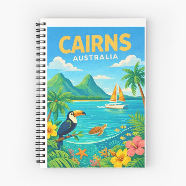 Item preview, Cairns Queensland Australia Great Barrier Reef and Daintree Rainforest Gateway designed and sold by Places On Earth.